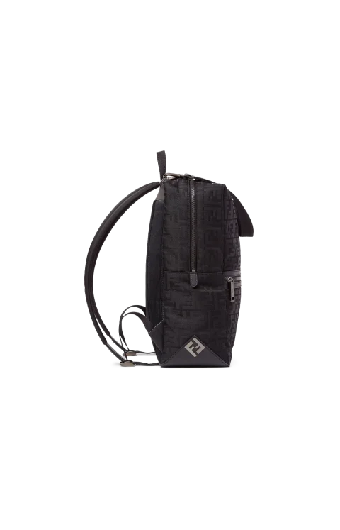 Black FF Nylon Backpack — снимка 2