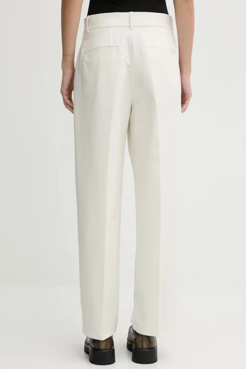 Панталон Stretch Chino W/ Pleat Wide LV044D664G YAS tofu — снимка 2