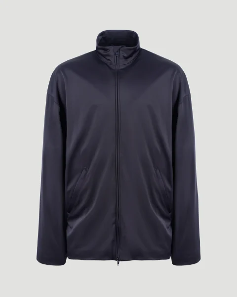 Tracksuit Jacket in Navy Blue