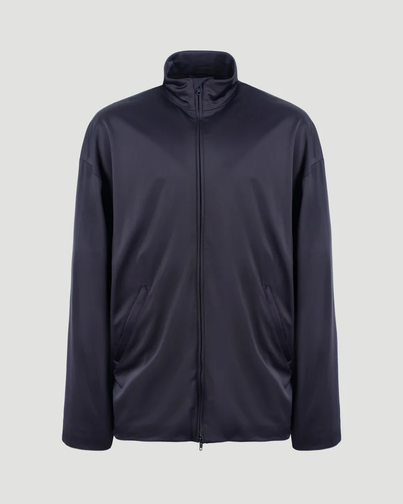 Tracksuit Jacket in Navy Blue