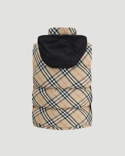 Check Puffer Gilet — снимка 4
