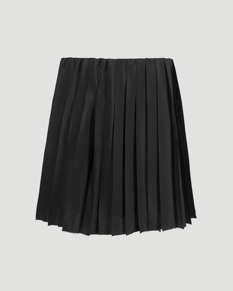 Pleated Mini Skirt — снимка 3