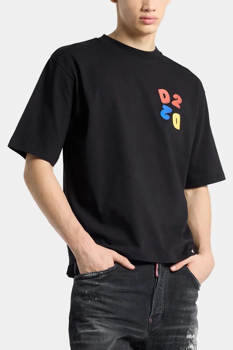 T-Shirt S74GD1584D20033 900 black — снимка 2