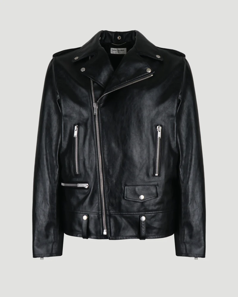 Classic Leather Biker Jacket