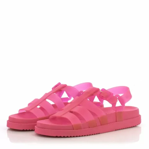 Дамски Плажни Сандали PETITE JOLIE – PJ7131 HAVANA LIGHT HIT PINK — снимка 3