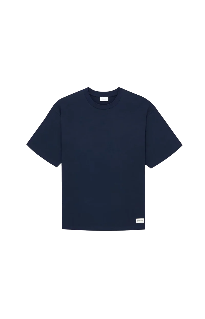 T-Shirt with Logo Patch