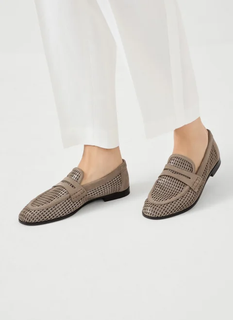 Мокасини с 'Net' дизайн Brunello Cucinelli — снимка 5
