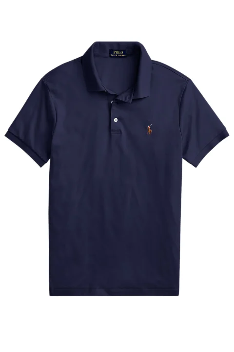 Polo Pima Polo-Ssl-Knt 710685514003 410 navy