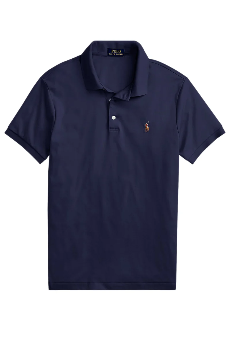 Polo Pima Polo-Ssl-Knt 710685514003 410 navy