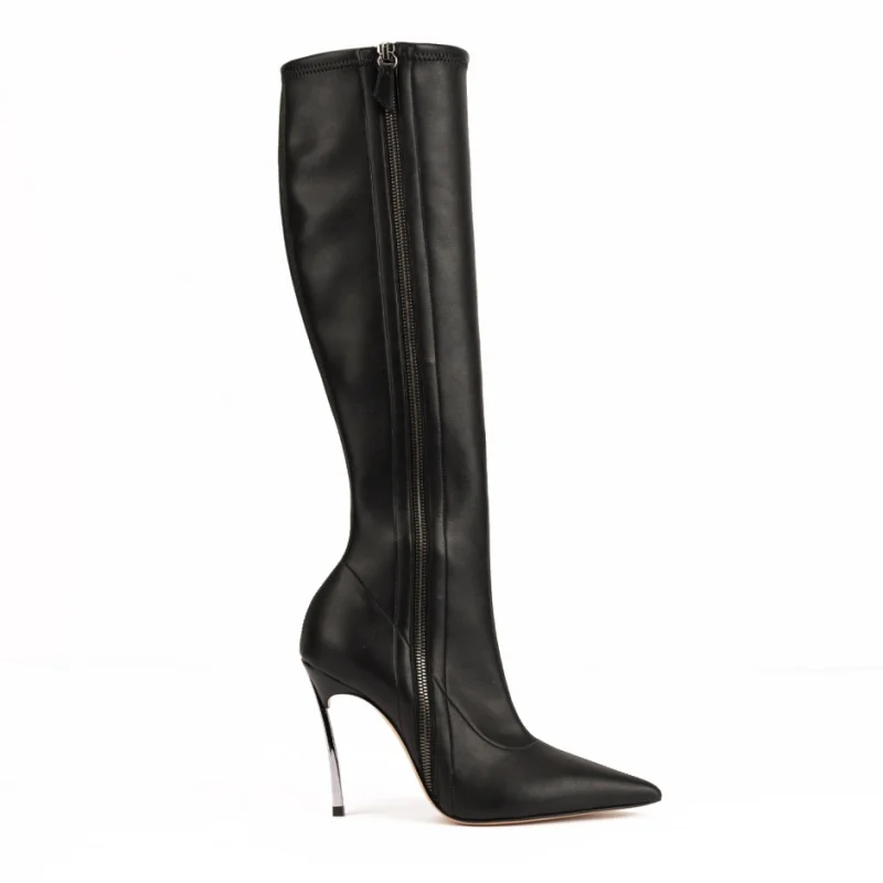 Дамски ботуши с ток "Blade" Casadei