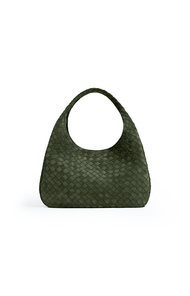 Large Campana in Green Tweed