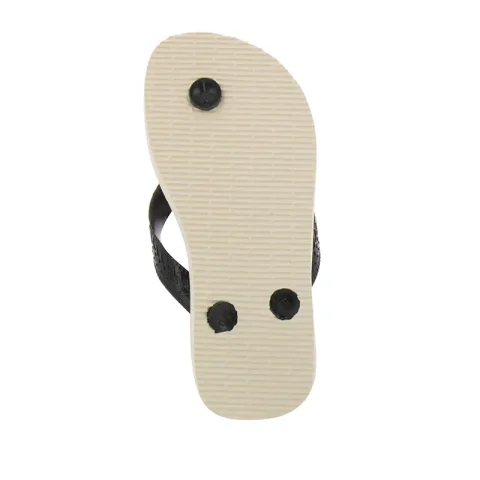 Детски чехли момче HAVAIANAS – 4141398-bege/preto201 — снимка 4