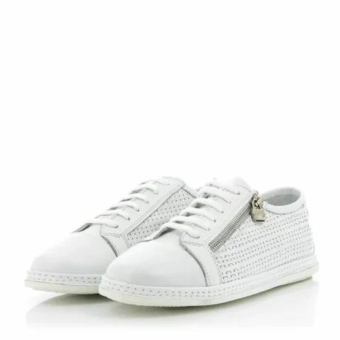 Дамски Ежедневни CARLO FABIANI – 359.3007 WHITE — снимка 3