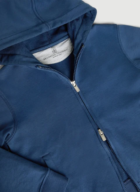 Суитшърт с принт Brunello Cucinelli Kids 12 — снимка 3