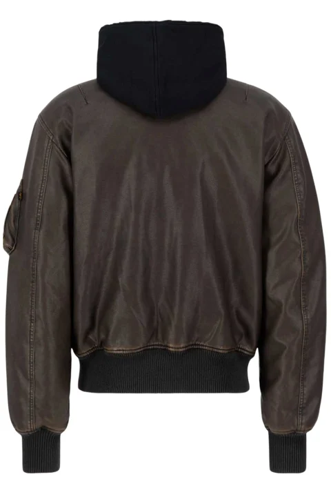 Яке MA-1 D-Tec FL Slim 123106 250 vintage brown — снимка 2