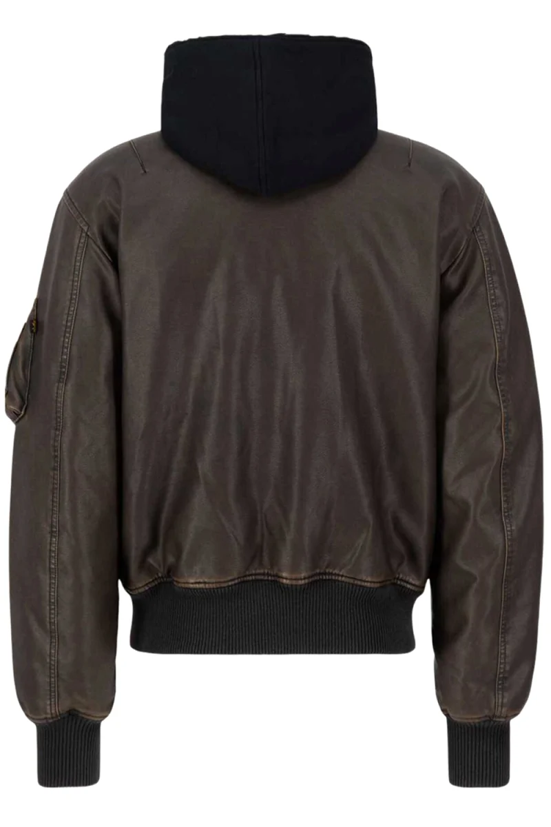 Яке MA-1 D-Tec FL Slim 123106 250 vintage brown — снимка 2