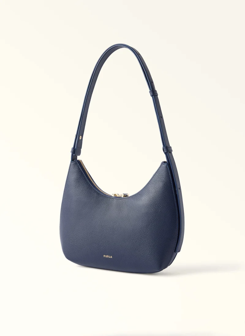 Мини чанта Furla Goccia Ink Blue — снимка 2