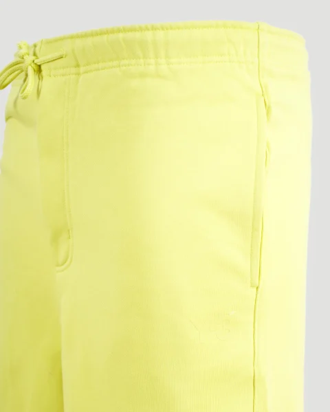 French Terry Shorts in Yellow — снимка 2