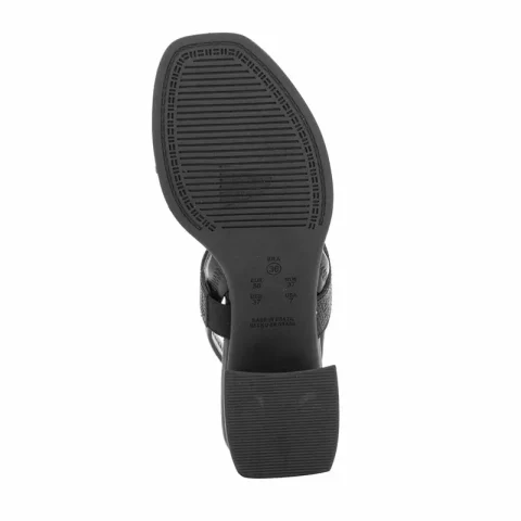 Дамски Сандали На Ток COMFORTFLEX – 2271401-2 BLACK — снимка 4