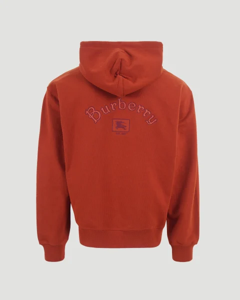 Gothic Logo Cotton Zip Hoodie — снимка 3