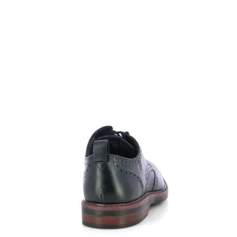 Мъжки Ежедневни CLARKS – 26178471 ALDWIN LIMIT NAVY LEATHER — снимка 2