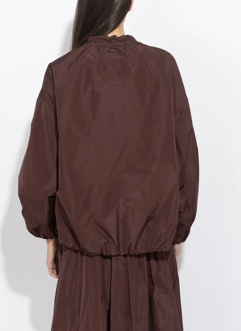 Бомбър яке от тафта 'S Max Mara Smmonde — снимка 3