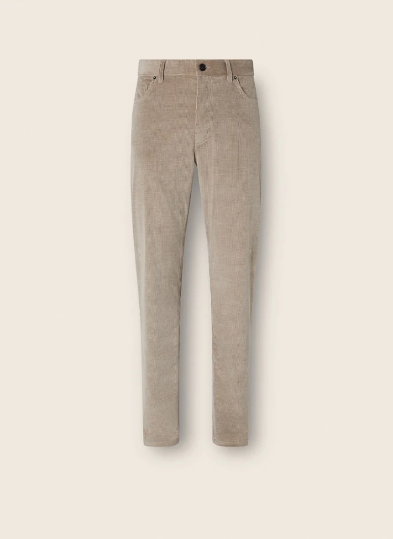 Панталон от рипсено кадифе Zegna — снимка 4