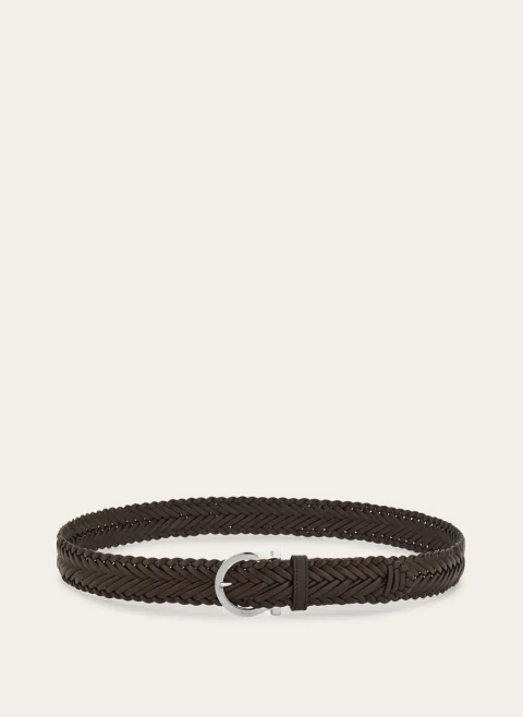 Колан с плетен дизайн Ferragamo — снимка 2