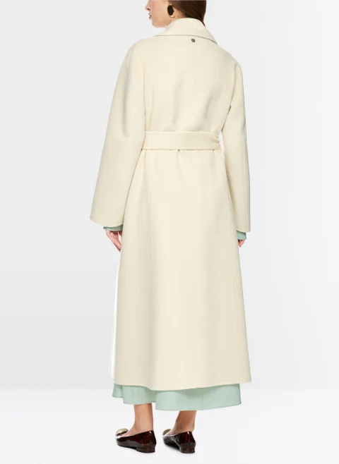 Двулицево палто от вълна Marc Cain Collections — снимка 3