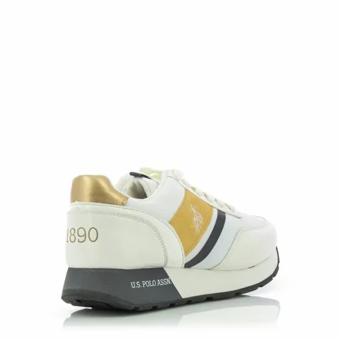 Дамски Сникърс U.S. POLO – NOBIW002W/BNY3 -WHITE — снимка 2