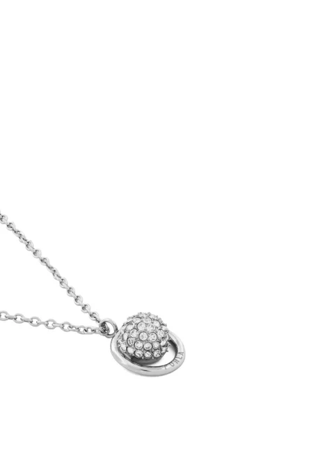 Колие с декоративни кристали Furla Miasfera Argento — снимка 2
