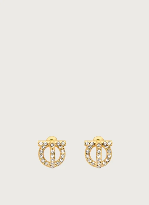 Обеци 'Gancini' Ferragamo
