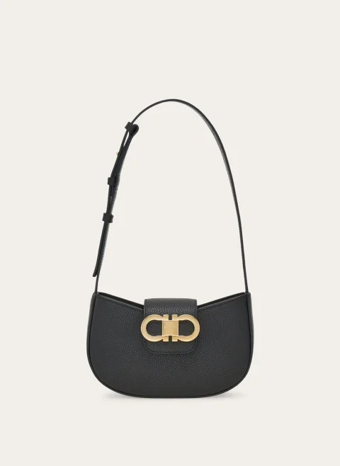 Мини чанта 'Double Gancini' Ferragamo