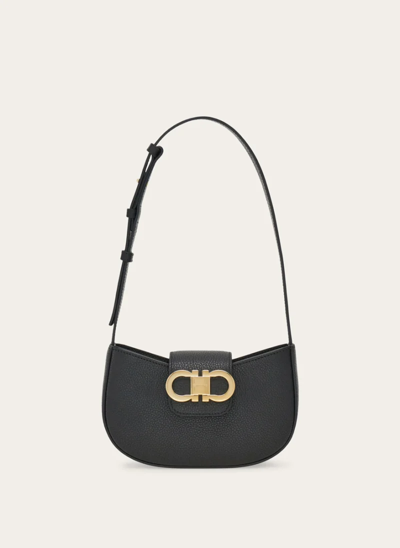 Мини чанта 'Double Gancini' Ferragamo