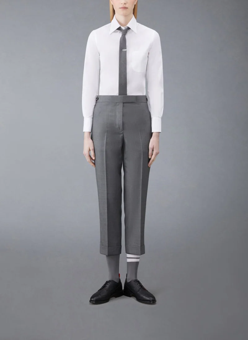 Класическа риза от памучен поплин Thom Browne