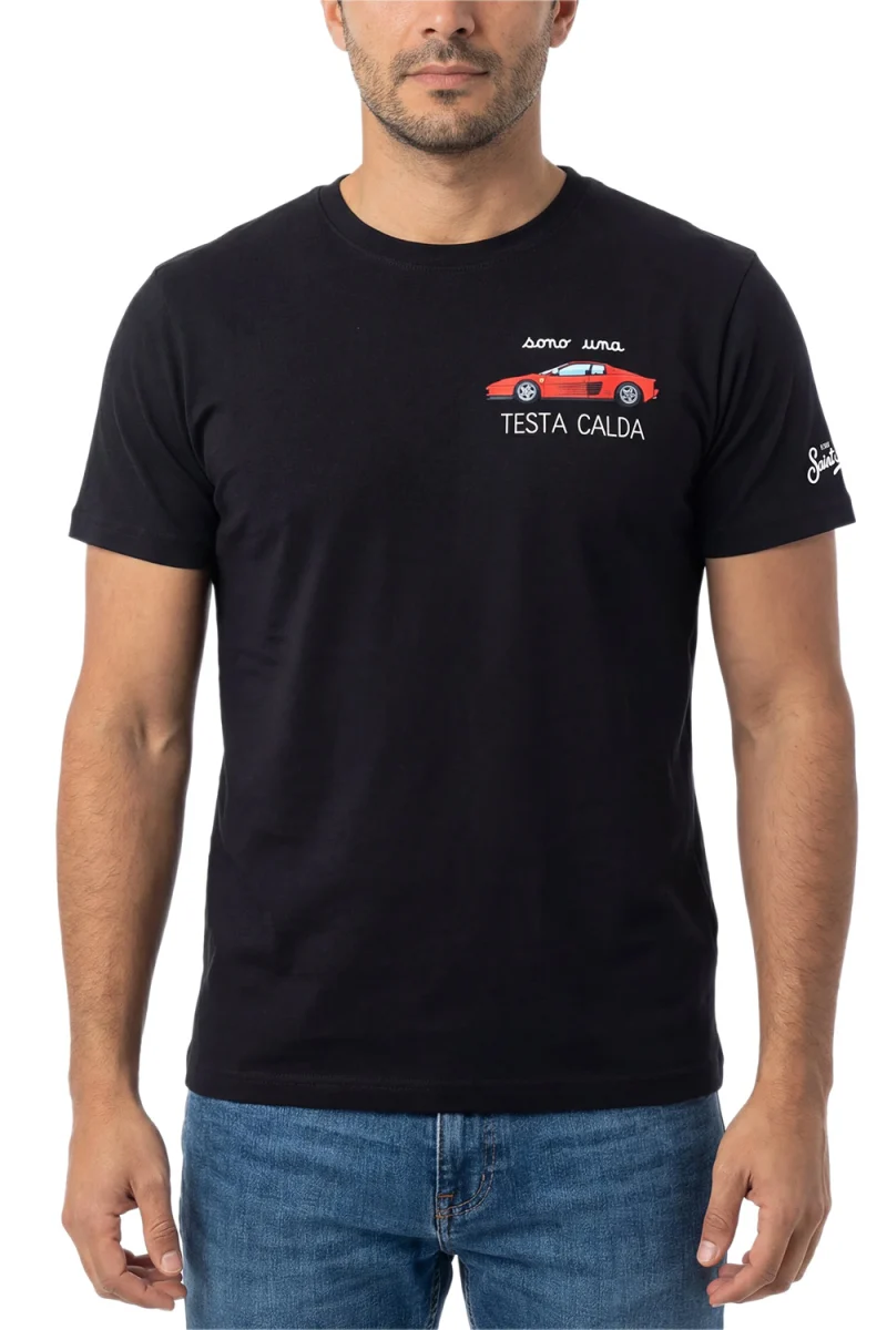 T-Shirt Portofino POT0001-04330L testa calda car 00 emb