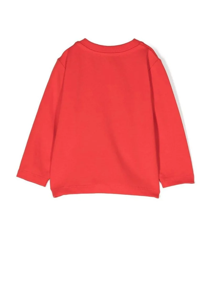 Блуза с принт Moschino Kids — снимка 4