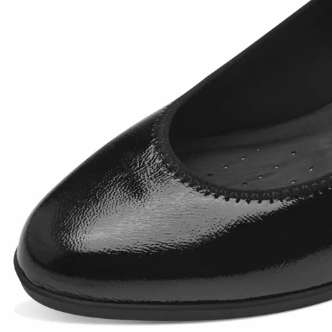 Токчета TAMARIS – 1-22416-43-018 BLACK PATENT — снимка 4