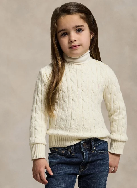 Пуловер 'Cable-Knit' Ralph Lauren Kids 2-6 — снимка 2