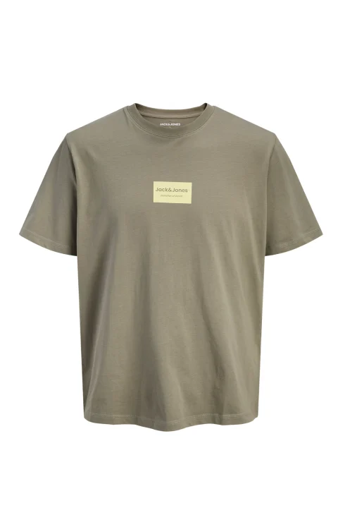 T-Shirt Jjfrank Ss Crew Neck 12288092 17-0613 TCX vetiver
