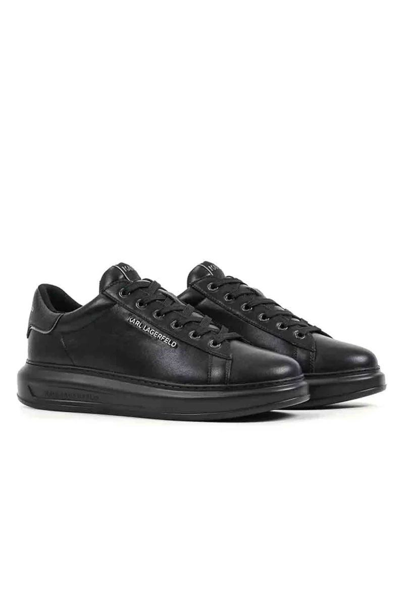 Sneakers Kapri Mens Lo Lace Lthr KL52581 00x-black lthr / mono — снимка 2