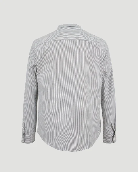 Ami de Coeur Striped Oxford Shirt — снимка 3