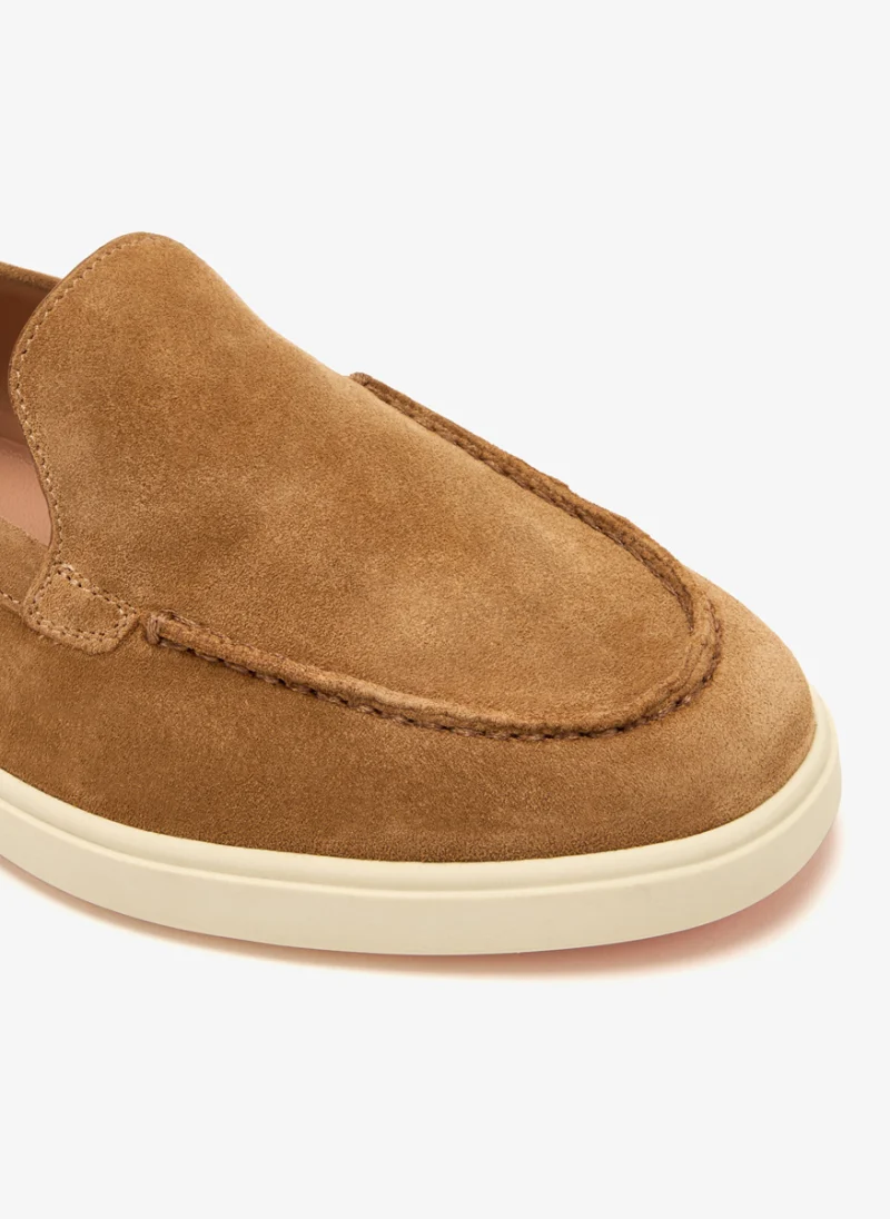 Велурени мокасини Santoni — снимка 4