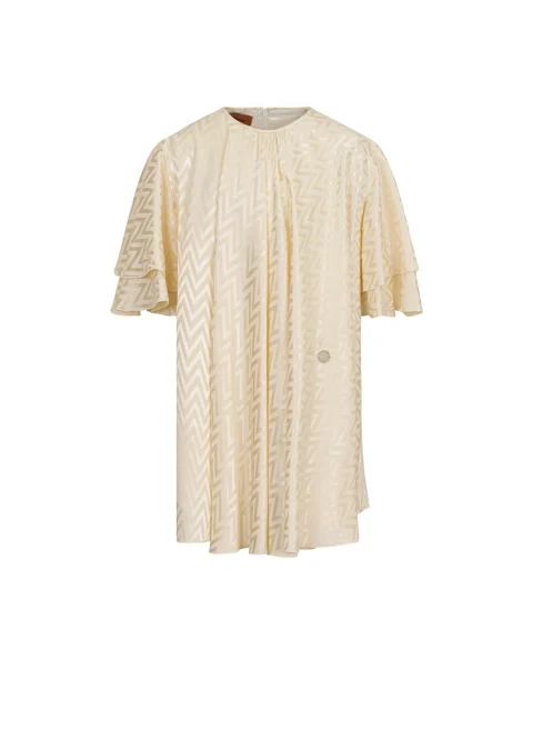 Сатенирана рокля Missoni Kids