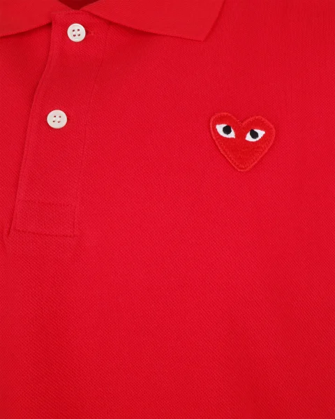 Polo Shirt in Red — снимка 3