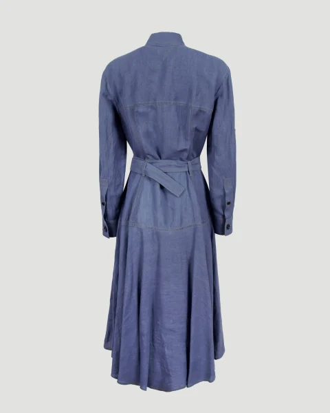 Belted Shirt Dress — снимка 5