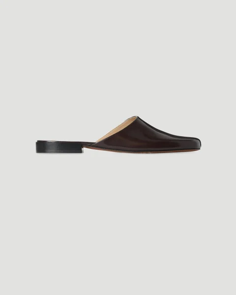 Penelope Mule in Leather
