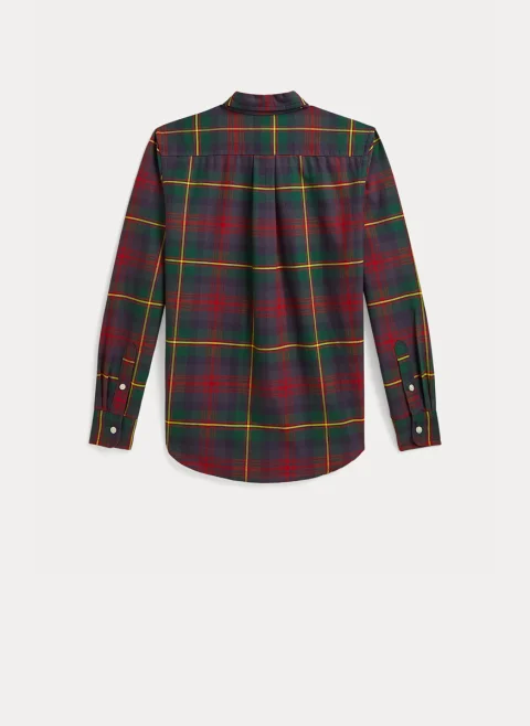 Риза с кариран принт Ralph Lauren Kids 6-14 — снимка 5