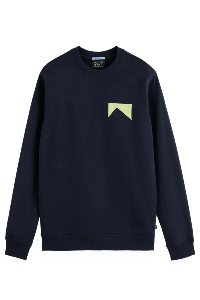Суичър Front + Back Artworkshirt 181522 410 sky captain