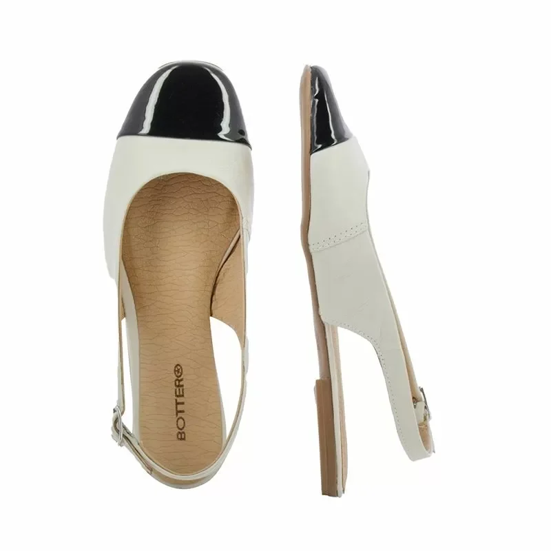 Дамски Ежедневни BOTTERO – 363702 OFF WHITE/PRETO — снимка 5
